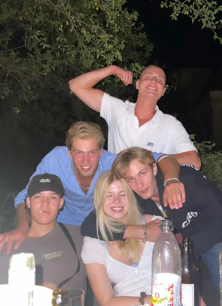 Friends on a night out